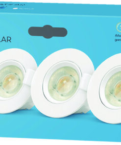 EMPOTRABLE CIRC 7W 60º 700LM PACK 3 BCO