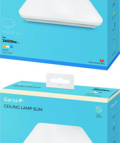 PLAFON LED CUAD Ø380MM 32W 2600LM 6500K