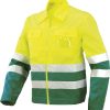 Cazadora alta visibilidad 8546av s verde/amarillo