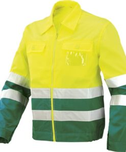 Cazadora alta visibilidad 8546av xl verde/amarillo