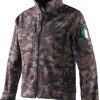 Cazadora softshell mimético m