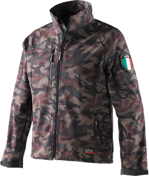 Cazadora softshell mimético xxl