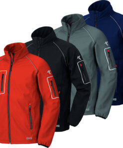 CAZADORA SOFTSHELL JUST AZUL 4515NB T-S