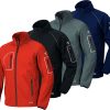 CAZADORA SOFTSHELL JUST AZUL 4515NB T-XL