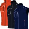 CHALECO SOFTSHELL SNAPPY NGR 4509 T-XXL
