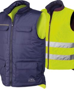 Chaleco 4069av 3xl azul/amarillo