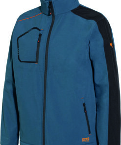 CAZADORA SOFTSHELL KIND AZUL 4508B T-M