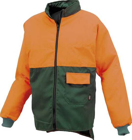 Chaqueta leñador l verde/naranja