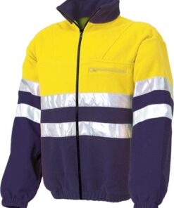 FORRO POLAR 4061 A.V.T-M AZUL/AMARILLO