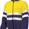 FORRO POLAR 4061 A.V.T-XXL AZUL/AMARILLO