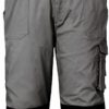 Pantalón peto stretch 8735c xl gris/negro