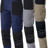 PANTALON STRETCH GRIS/NEGRO 8730B T-3XL