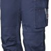 PANTALON STRETCH AZUL/GRIS 8731B T-S
