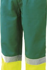 Pantalón alta visibilidad 8539av xxl verde/amarillo