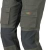 Pantalón stretch 8738d l verde/negro