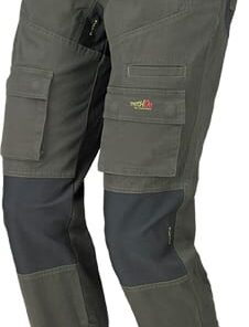 Pantalón stretch 8738d xl verde/negro
