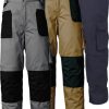 Pantalón stretch s azul/gris