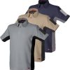 Polo stretch 8170 xxl azul/gris