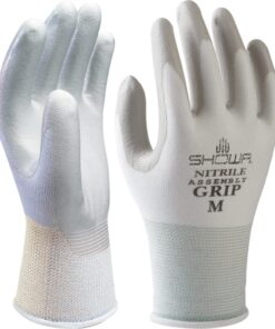 GUANTE NITRILO SHOWA SH370 T-07 BCO