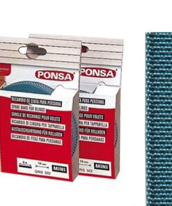 Cinta persiana mini bl 5mt 14mm gris