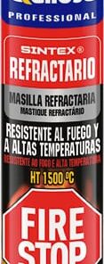 Sintex fire stop refractario 300 ml negro