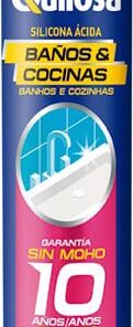 Quilosa silicona baño/cocina 280ml trans