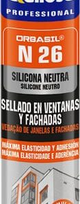 Silicona neutra orbasil n-26 300 ml gris