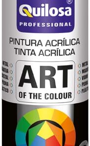 Spray pintura negro mate ral9005 400ml