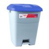 CONTENEDOR GRIS PEDAL 434068 50L T/GRIS