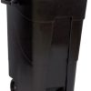 Contenedor eco con pedal 120l tapa verde