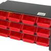 Estante apilable 12 gavetas