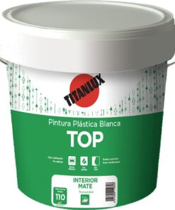 Pintura plástica top 5 kg (blanco)