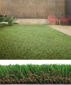 NORTENE CESPED ARTIFICIAL LUGANO 30MM 2 x 4m Verde/Marron