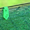 CLIP P/MALLA FIXATEX 68X20MM VERDE 20PZ