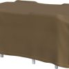 Funda mesa rectangular + 4 sillas 225x145x90cm marron