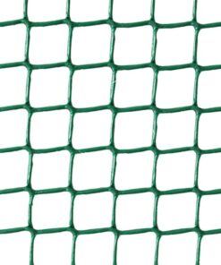 Malla plástica cuadranet c-123 r/25m verde