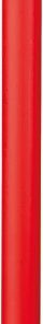 VARILLA POLIPROPILENO ROJA 1400MM 08686