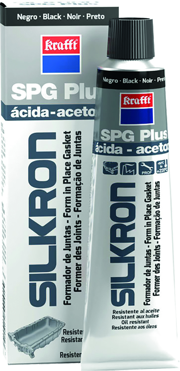 SILKRON SPG NEGRO 075ML TUBO 54291