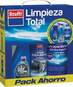 Kit auto limpieza total 3 artículos