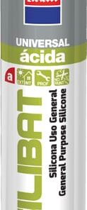Silicona ácida silibat 280 ml translucido