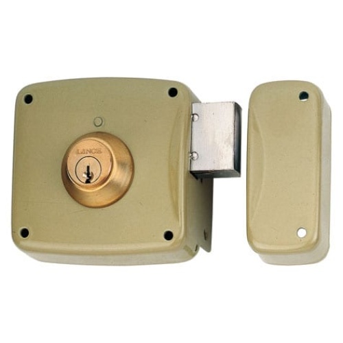 Cerradura hierro esmaltado 5124-a 12d