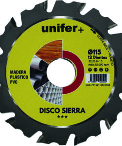 DISCO TRONZADOR WIDIA F1152112M 115X7
