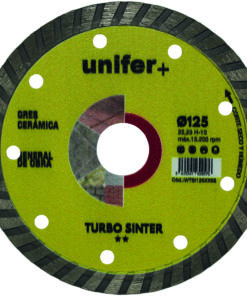 DISCO DIAMANTE TURBO SINTER WTSI125X22,2