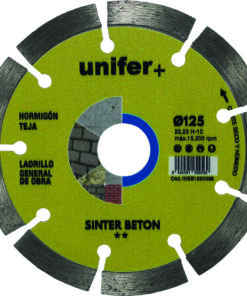 DISCO DIAMANTE SINTER BETON WSB125X22,23