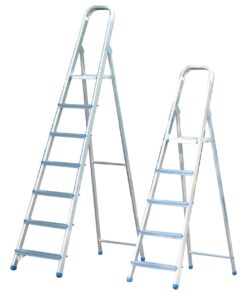 Escalera doméstica aluminio 3 peldaños