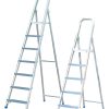 Escalera doméstica aluminio 5 peldaños