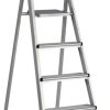 Escalera peldaño ancho soldada 1,34m 6p