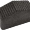 Taco escalera doméstica 50 50x20mm negro