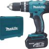 Taladro percutor dhp453rfe 18v litio 3,0ah