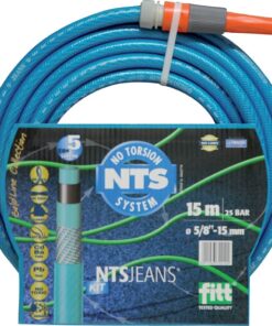 Manguera nts jeans kit con accesorios 25 m x 15 mm